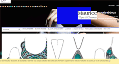 Desktop Screenshot of mauricebijoux.com